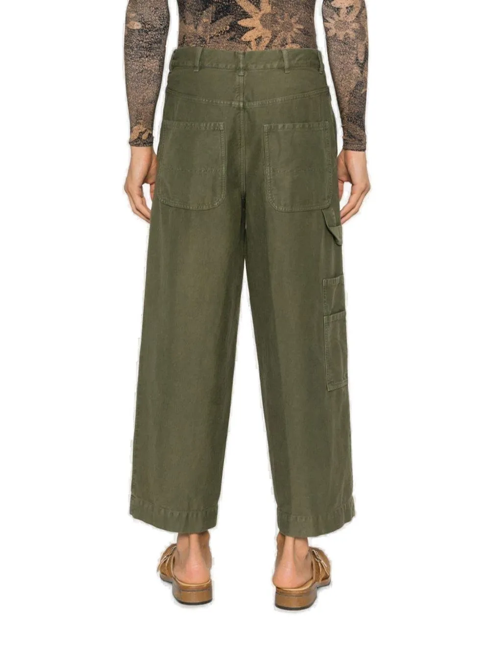 Dries Van Noten Pip Straight-Leg Trousers