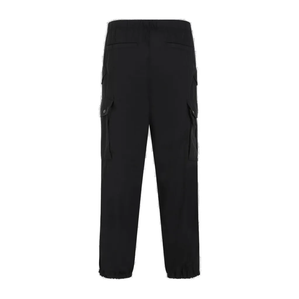 Dries Van Noten Water Repellent Drawstring Cargo Trousers