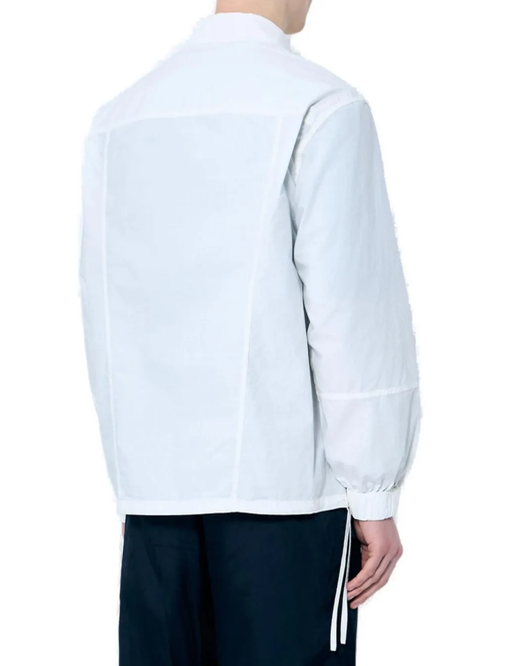 Dries Van Noten Long-Sleeved Half-Zip Shirt