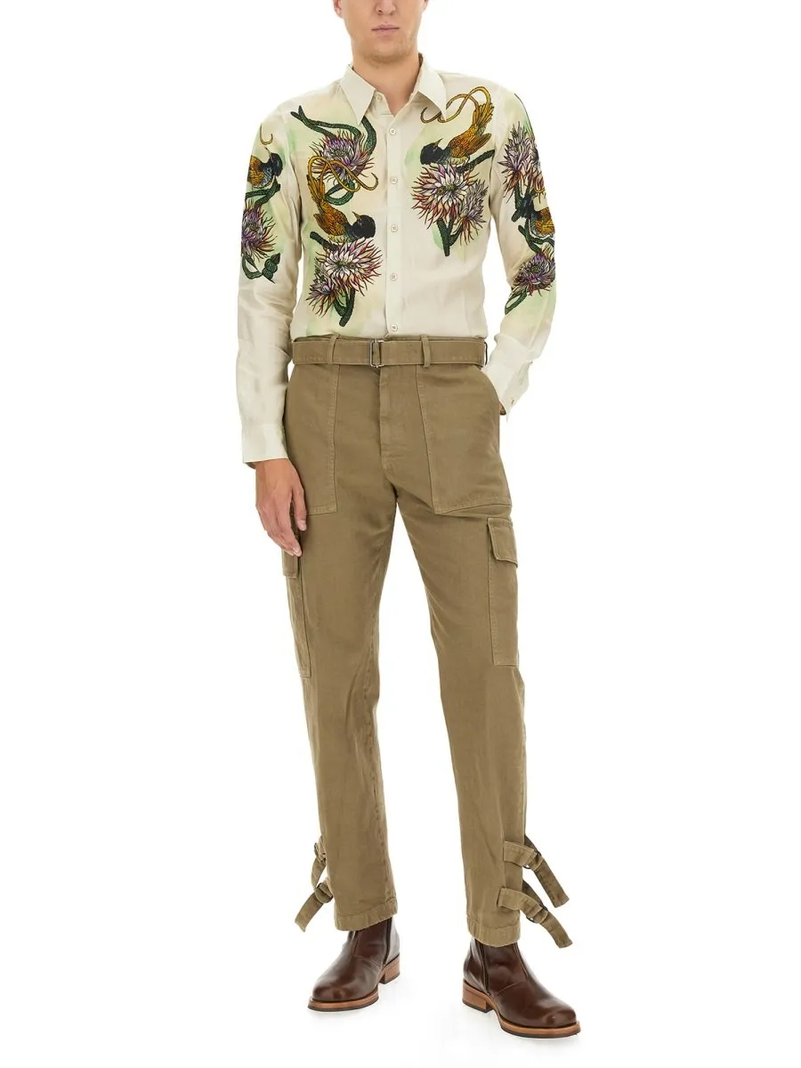 Dries Van Noten Graphic-Printed Shirt