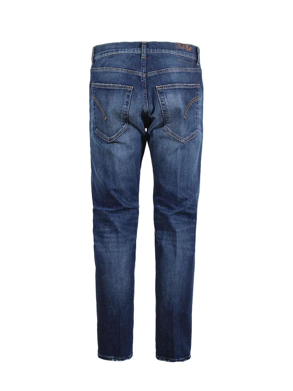 Dondup Distressed Straight-Leg Jeans