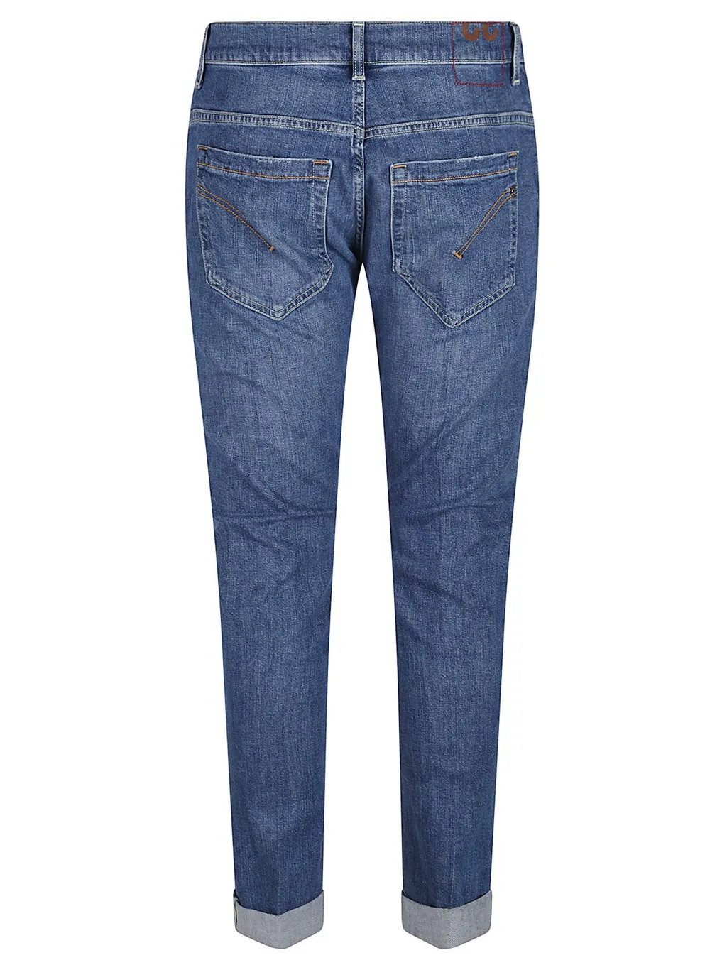 Dondup Cuffed Slim Fit Jeans