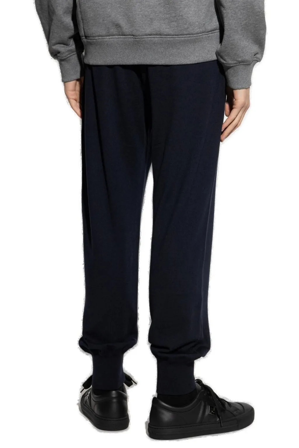 Dolce & Gabbana Logo Plaque Drawstring Pants