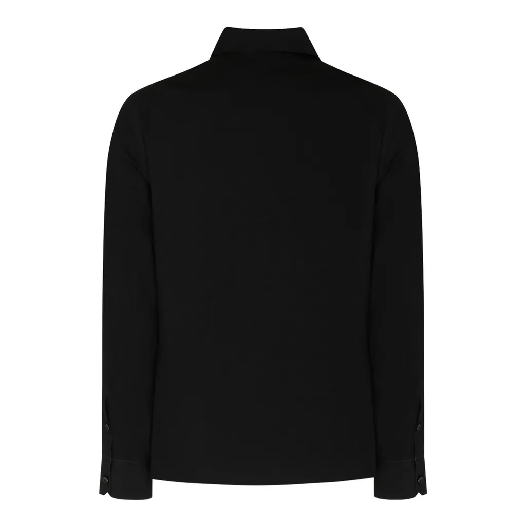 Dolce & Gabbana Dg Logo Embossed Long-Sleeved Shirt
