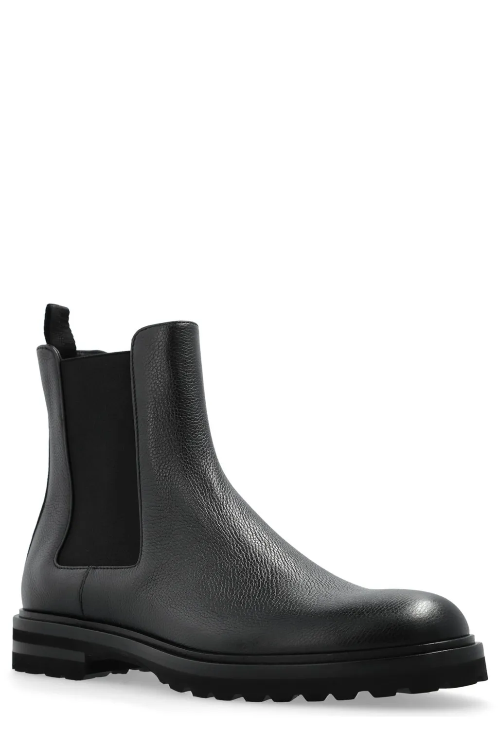 Dolce & Gabbana Round Toe Ankle Boots