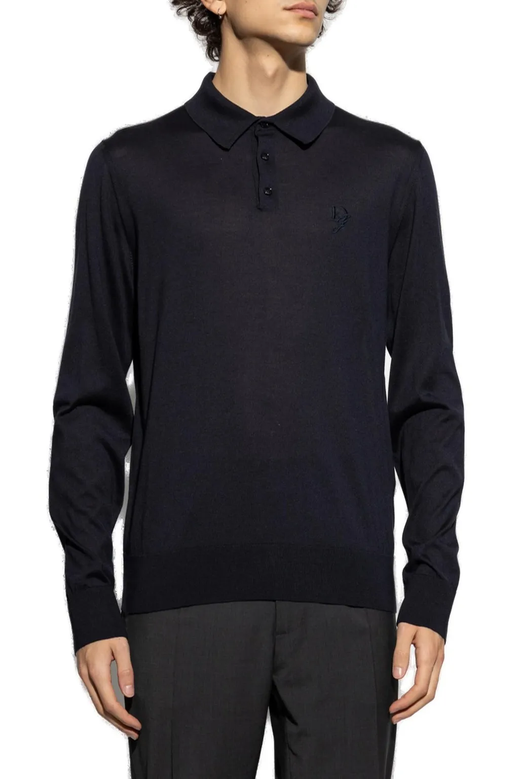 Dolce & Gabbana Dg Logo Embroidered Jumper
