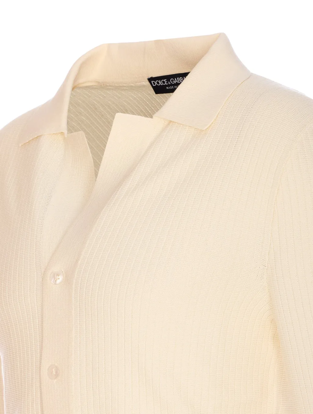 Dolce & Gabbana Buttoned Ribbed Cardigan