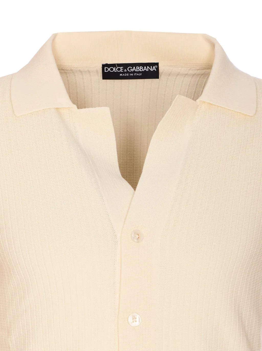 Dolce & Gabbana Buttoned Ribbed Cardigan