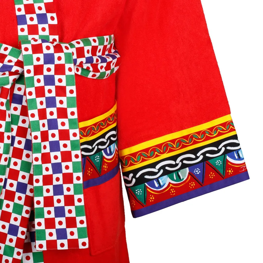 Dolce & Gabbana Terry Belted Bathrobe