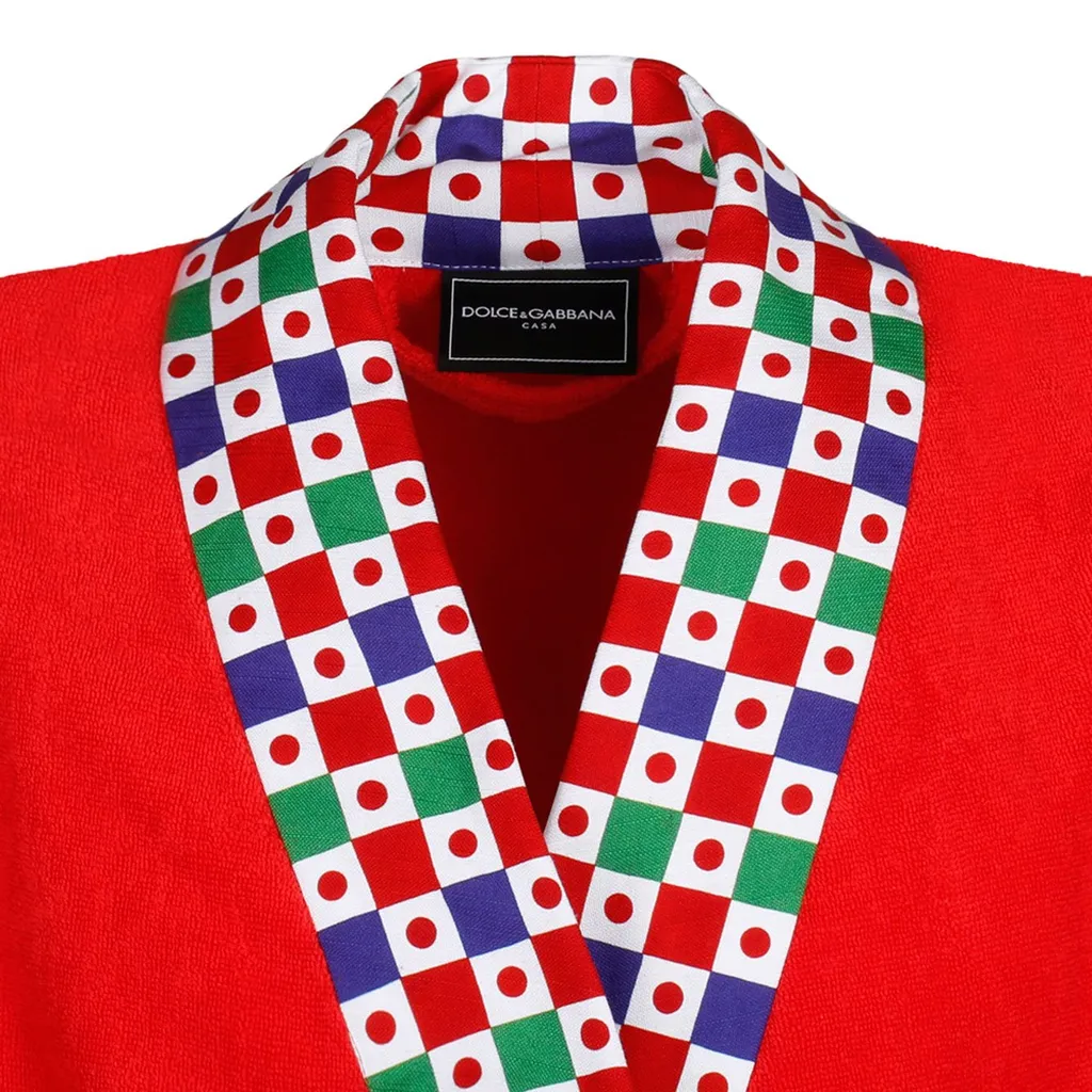 Dolce & Gabbana Terry Belted Bathrobe