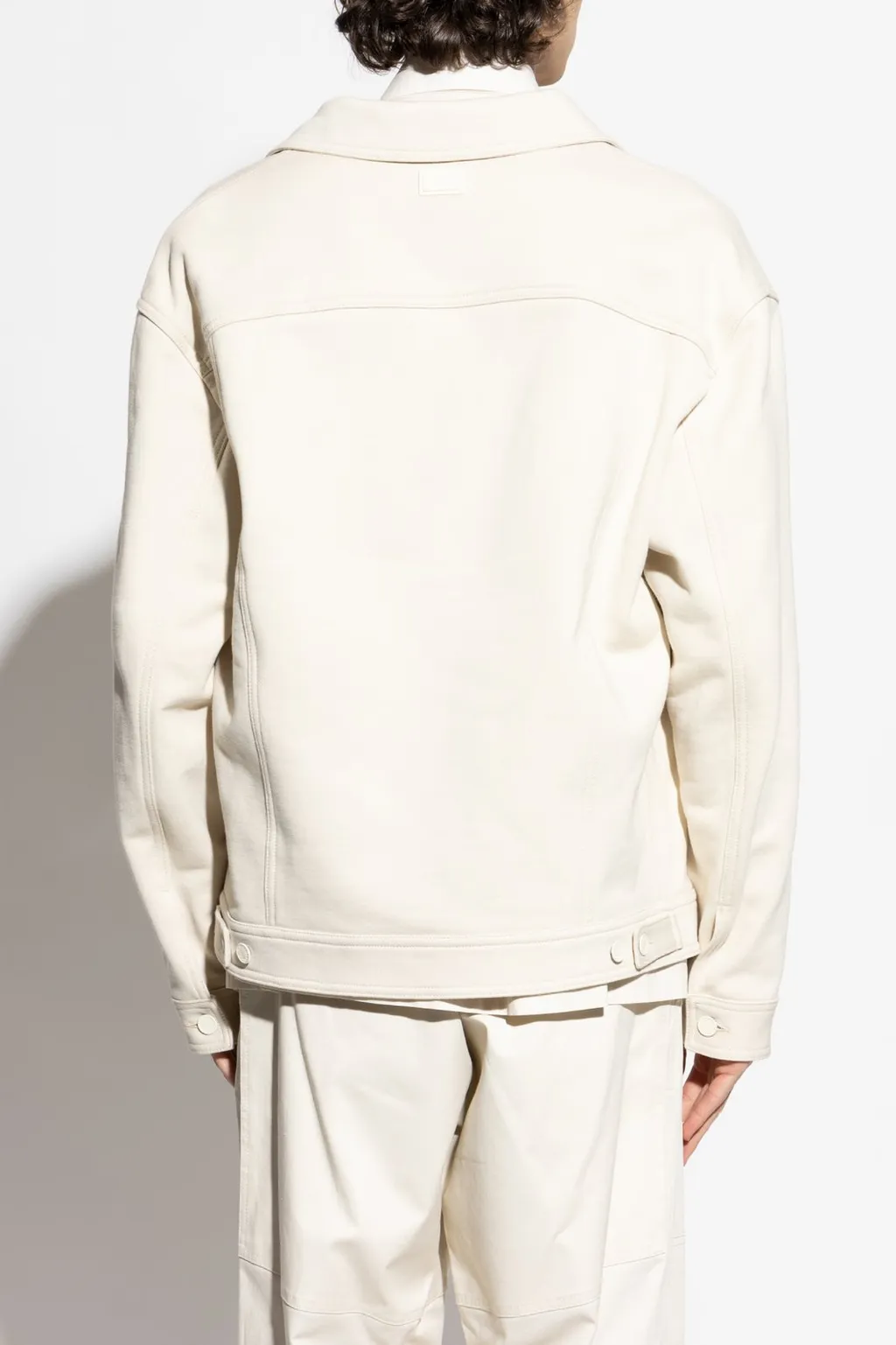 Dolce & Gabbana Logo Plaque Shirt Jacket