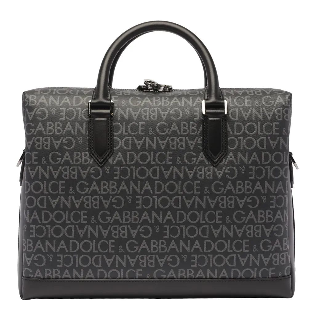 Dolce & Gabbana Logo Plaque Medium Briefcase