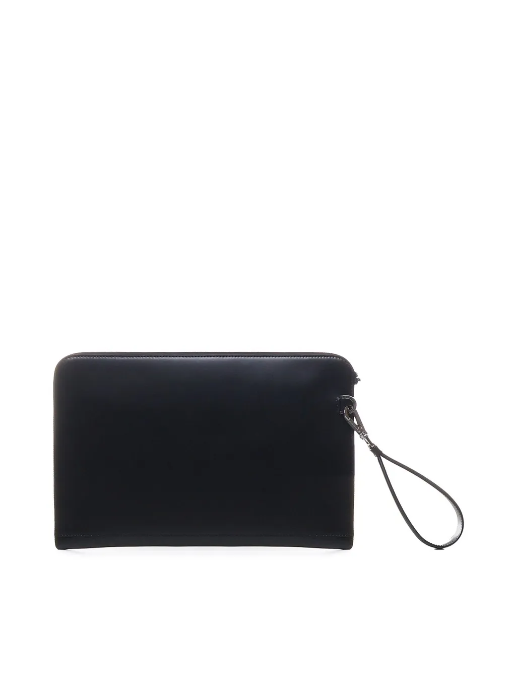 Dolce & Gabbana Milano Logo Embossed Large Pouch