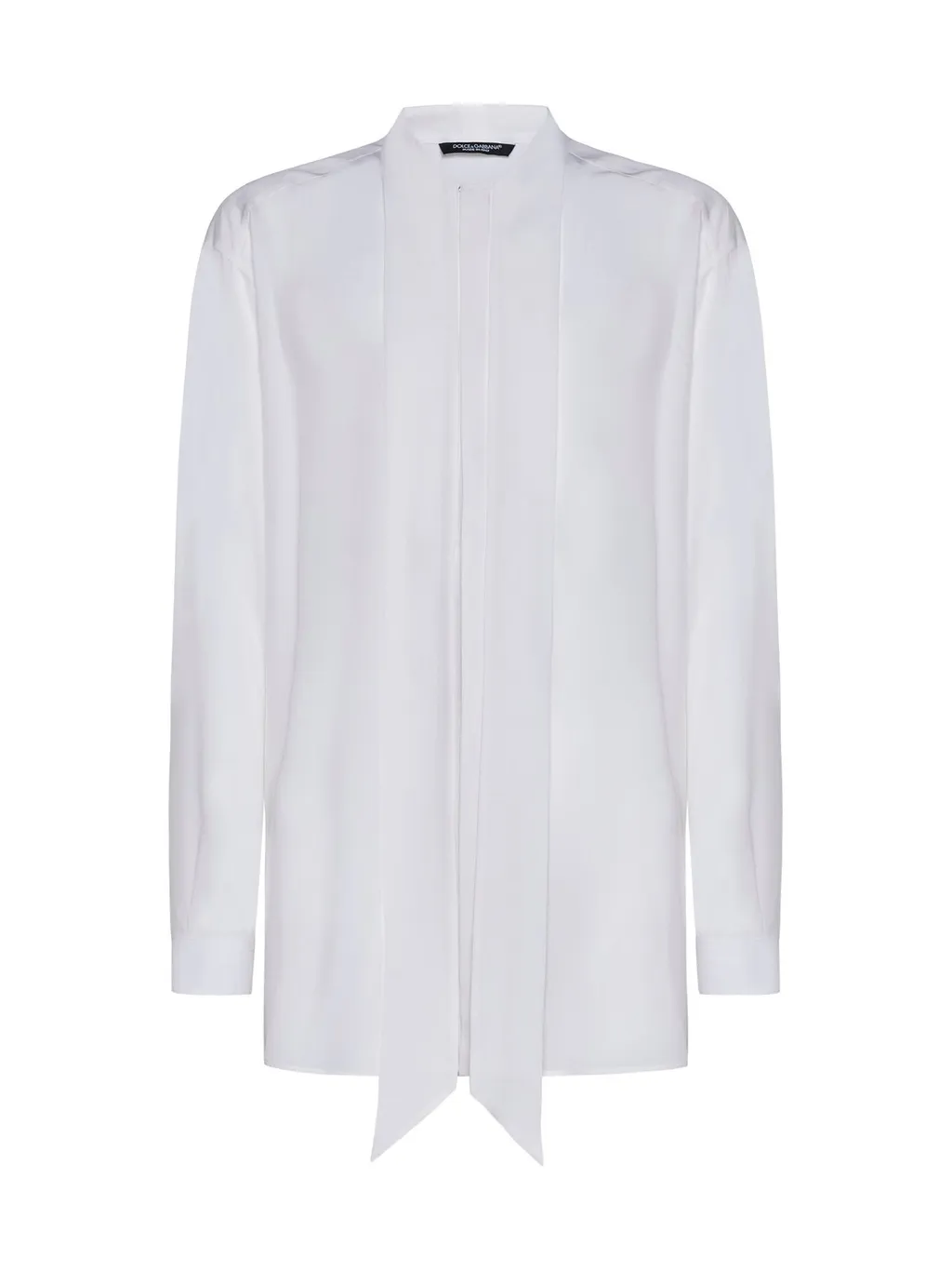 Dolce & Gabbana Scarf Detailed Shirt