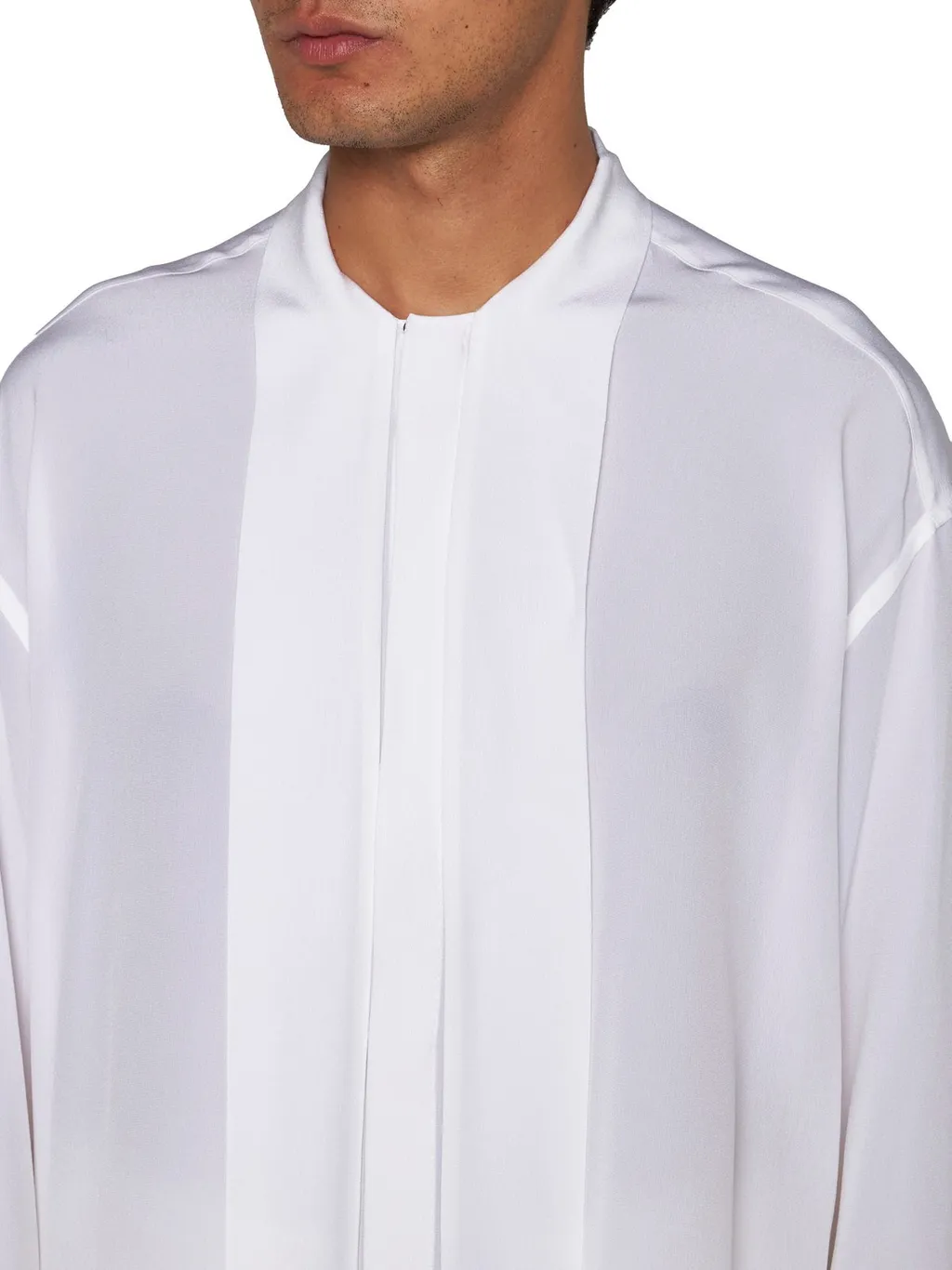Dolce & Gabbana Scarf Detailed Shirt