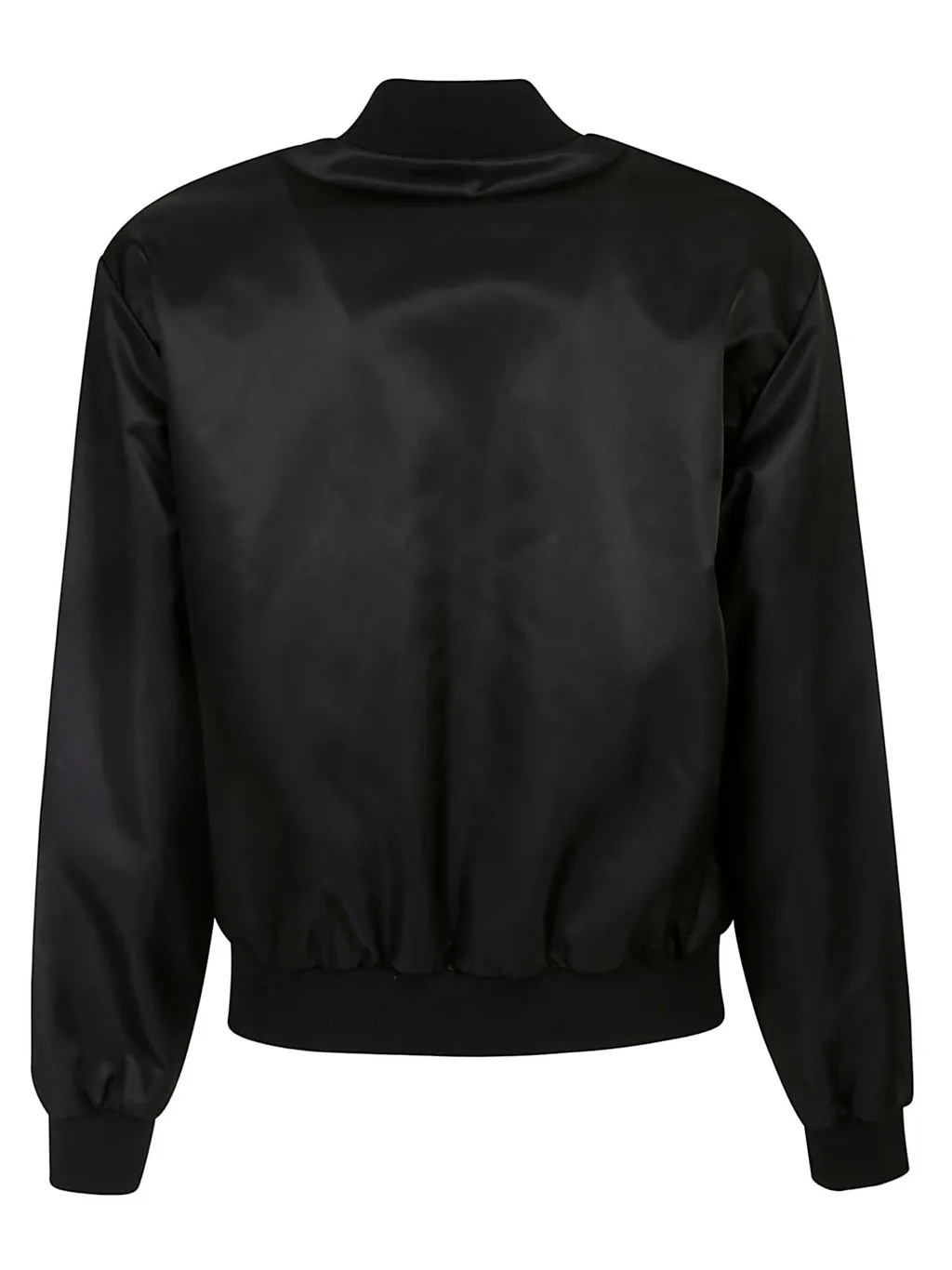 Dolce & Gabbana Logo Patch Bomber Jacket