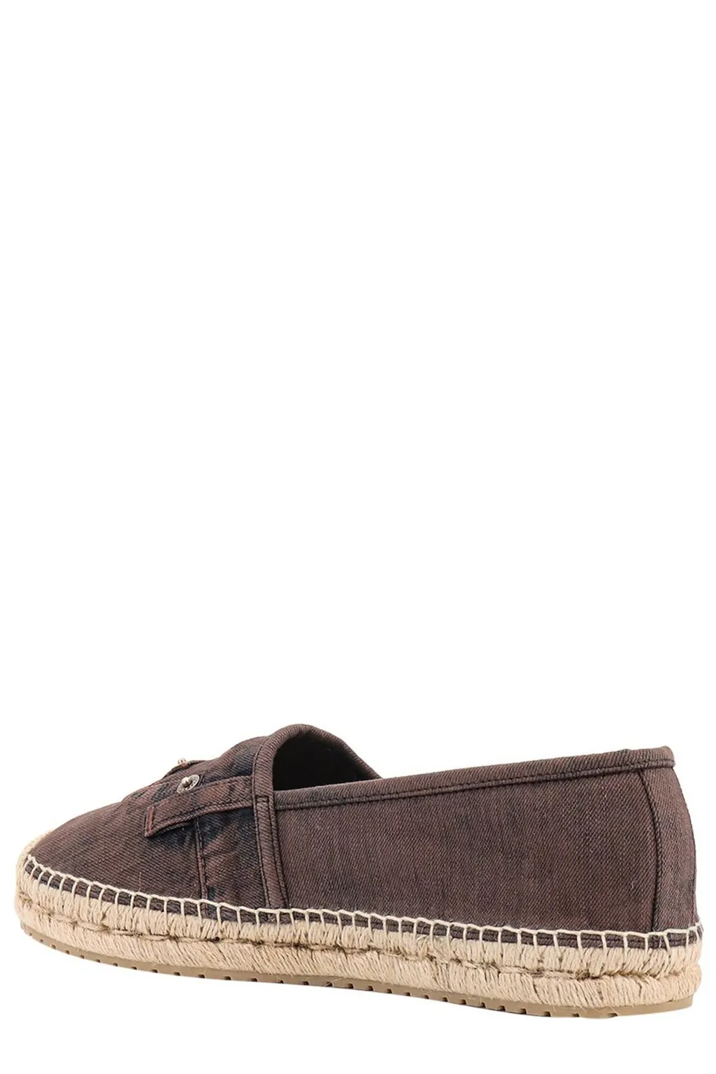 Dolce & Gabbana Logo-Patch Denim Espadrilles