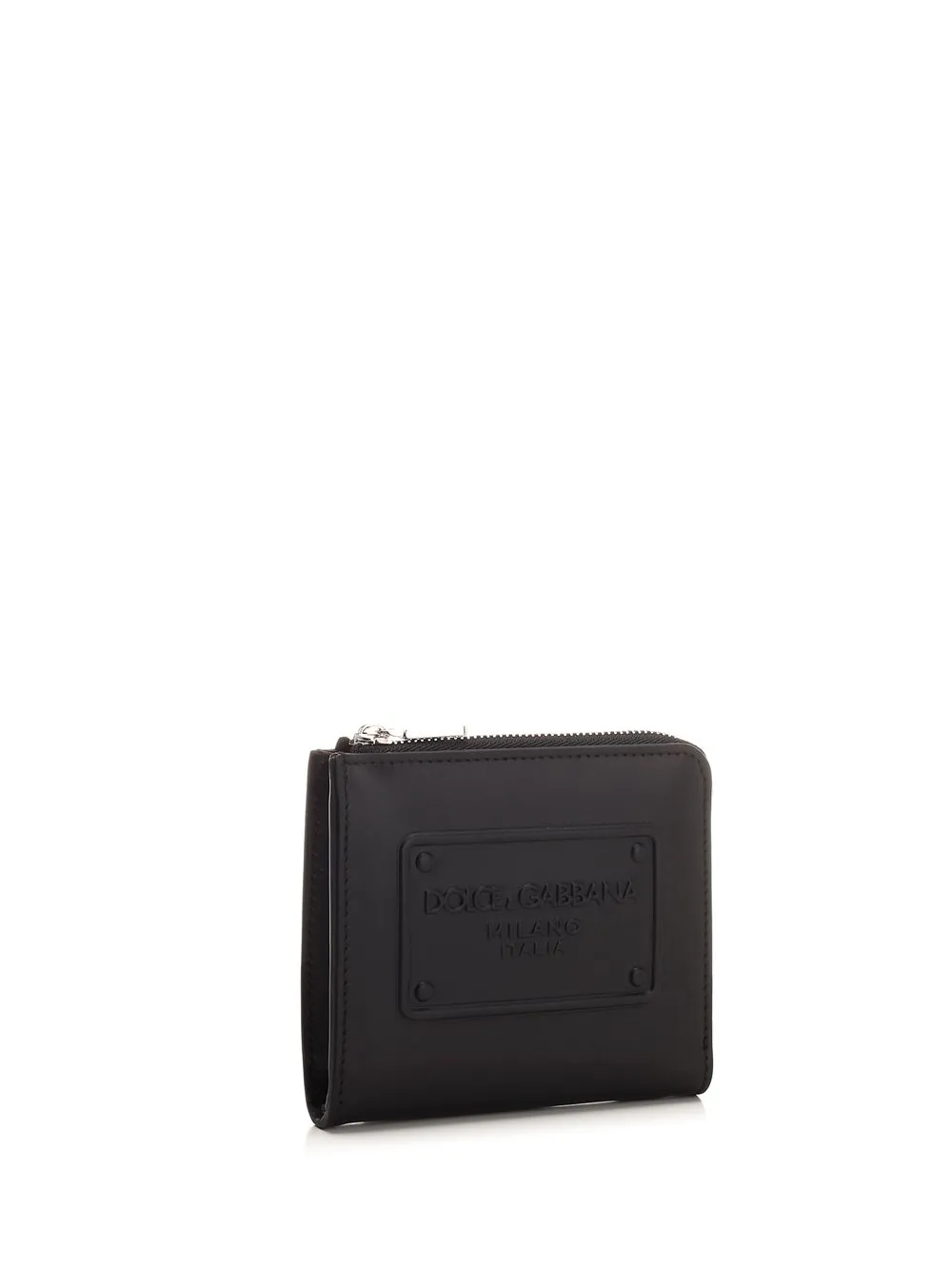 Dolce & Gabbana Logo Embossed All-Around Zipped Wallet