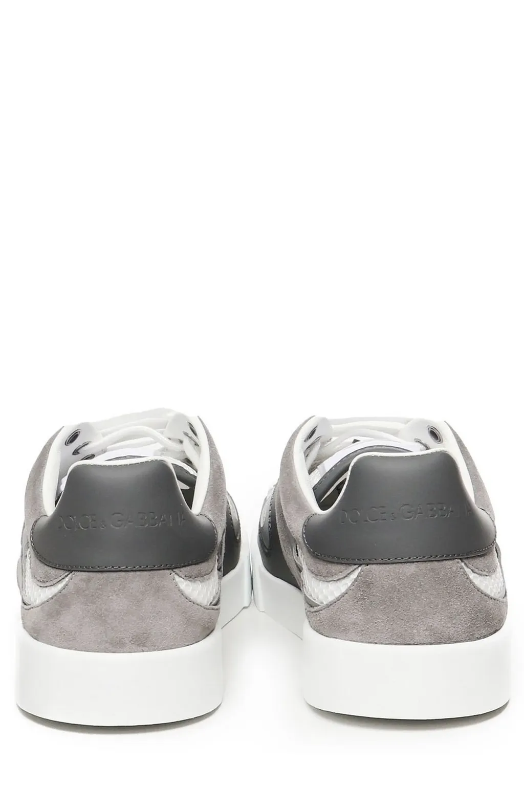 Dolce & Gabbana Portofino Logo Patch Sneakers