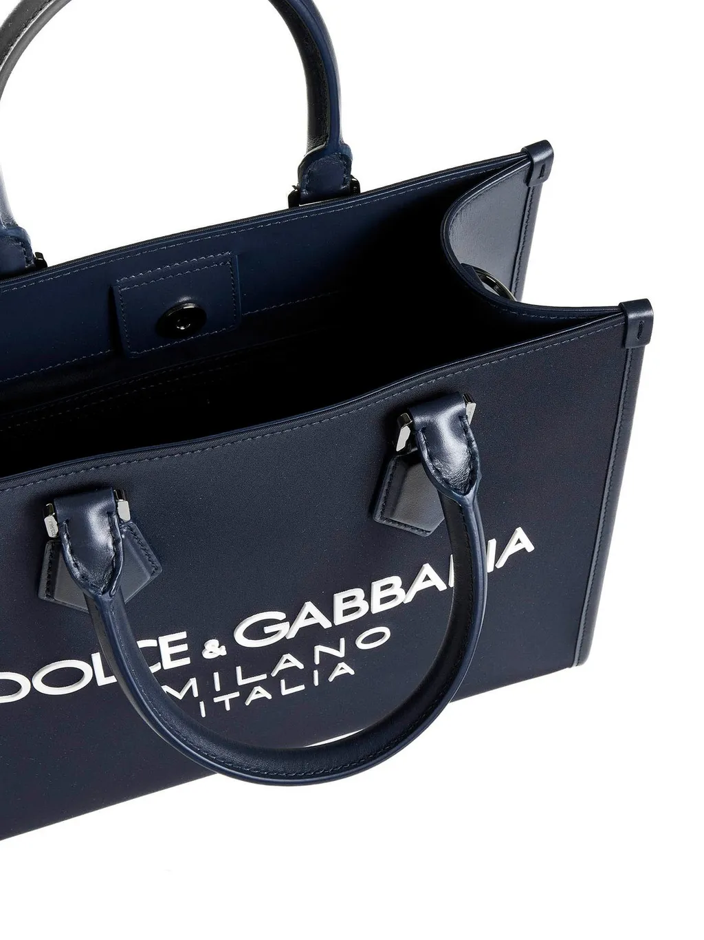 Dolce & Gabbana Logo Printed Top Handle Tote Bag