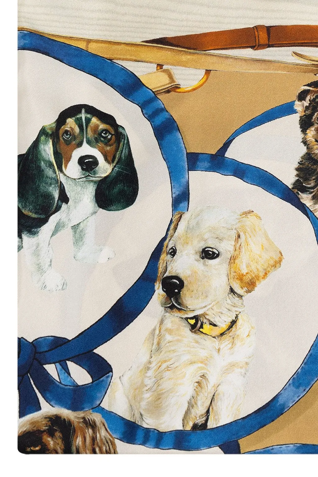 Dolce & Gabbana Dog Printed Scarf