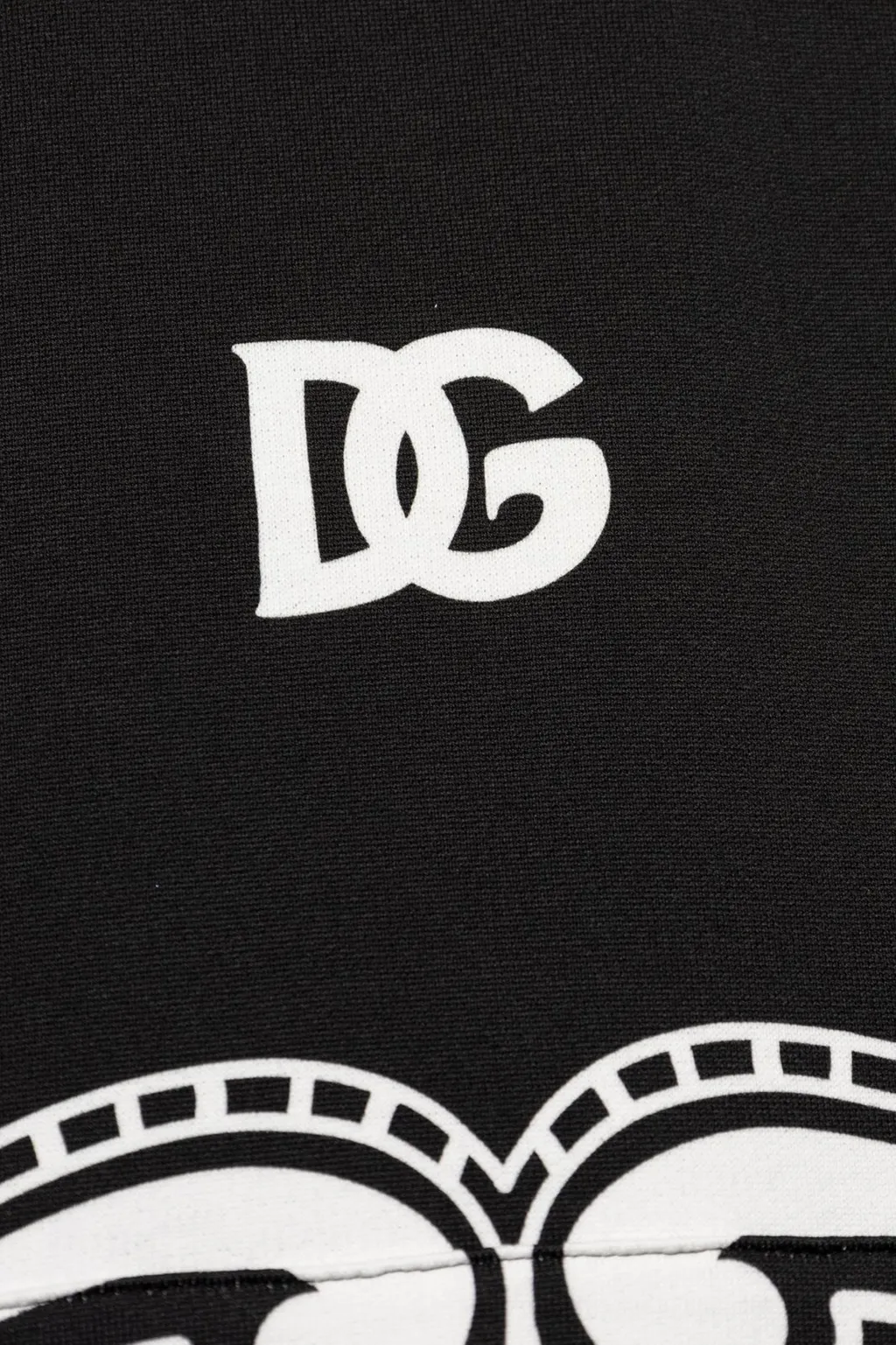 Dolce & Gabbana Bandana Printed Drop Shoulder Hoodie
