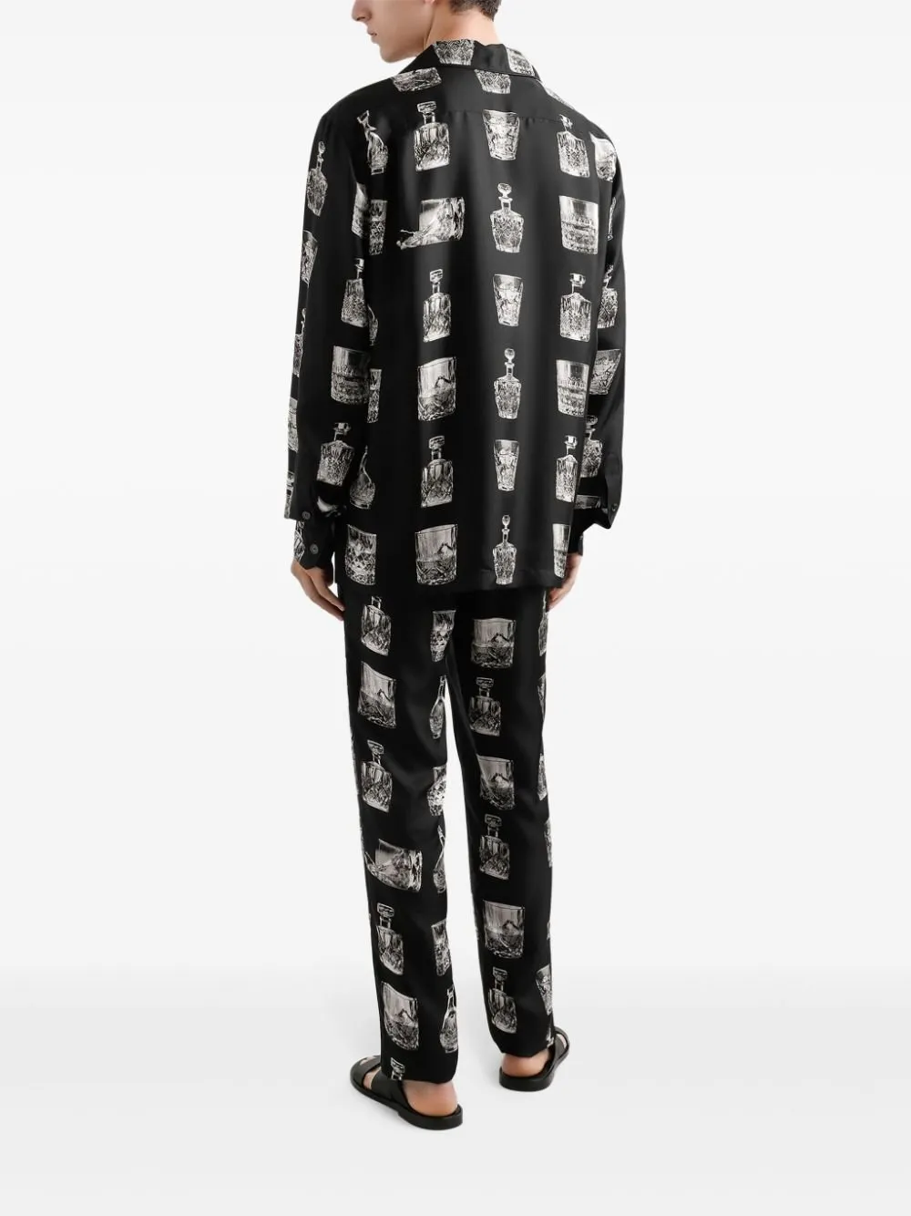 Dolce & Gabbana Printed Long Sleeve Shirt