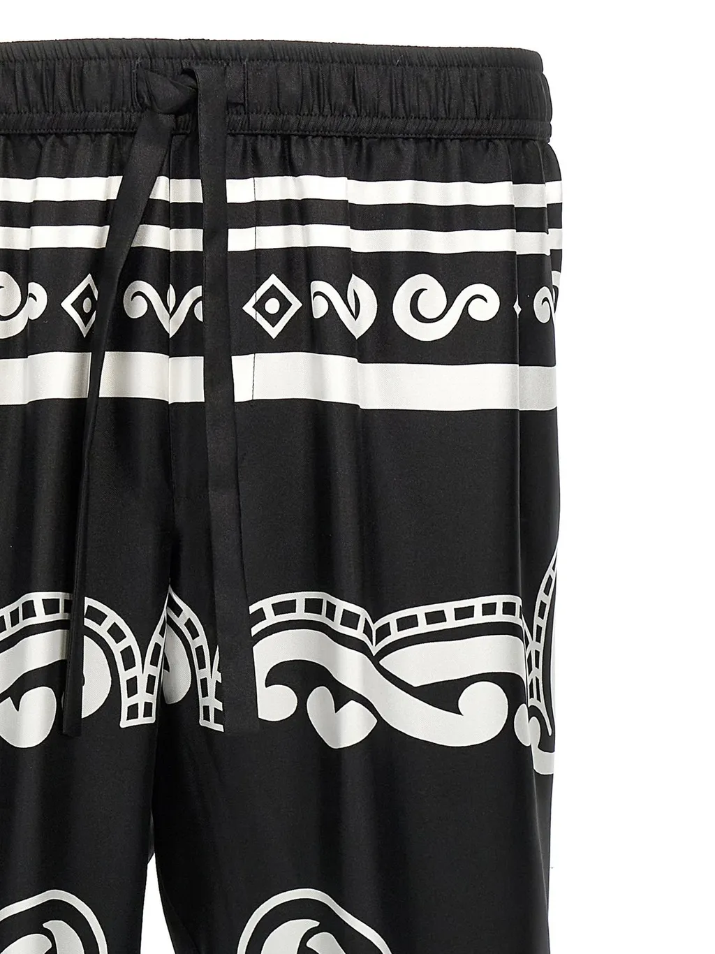 Dolce & Gabbana Pajama Printed Drawstring Pants