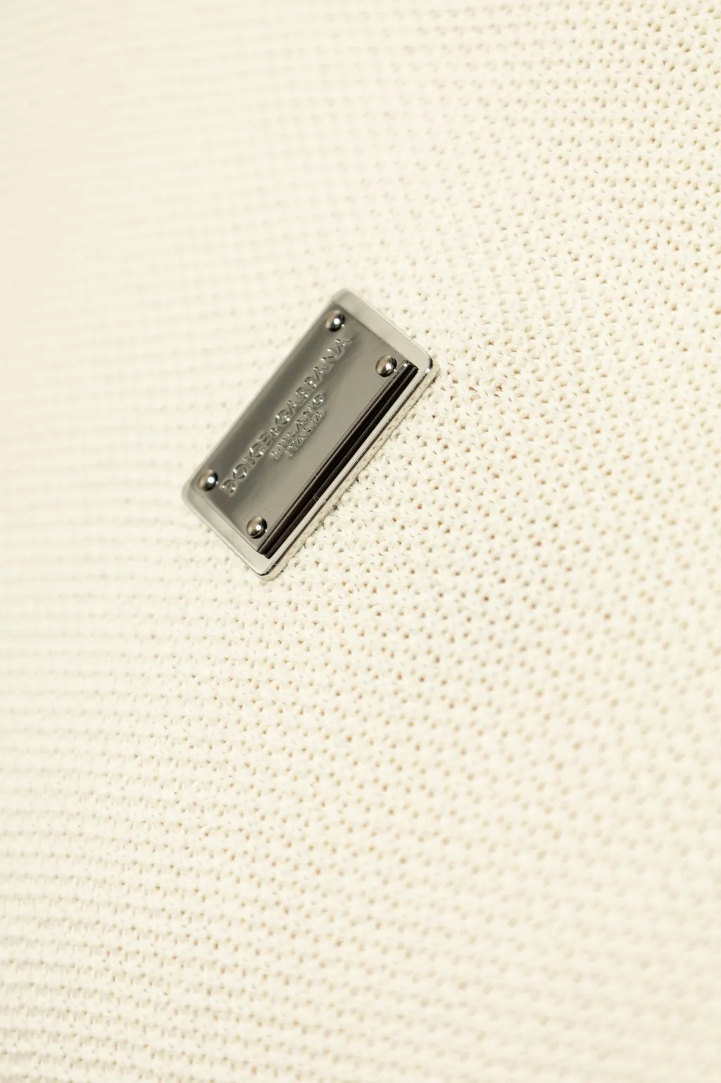 Dolce & Gabbana Logo Tag Polo Shirt