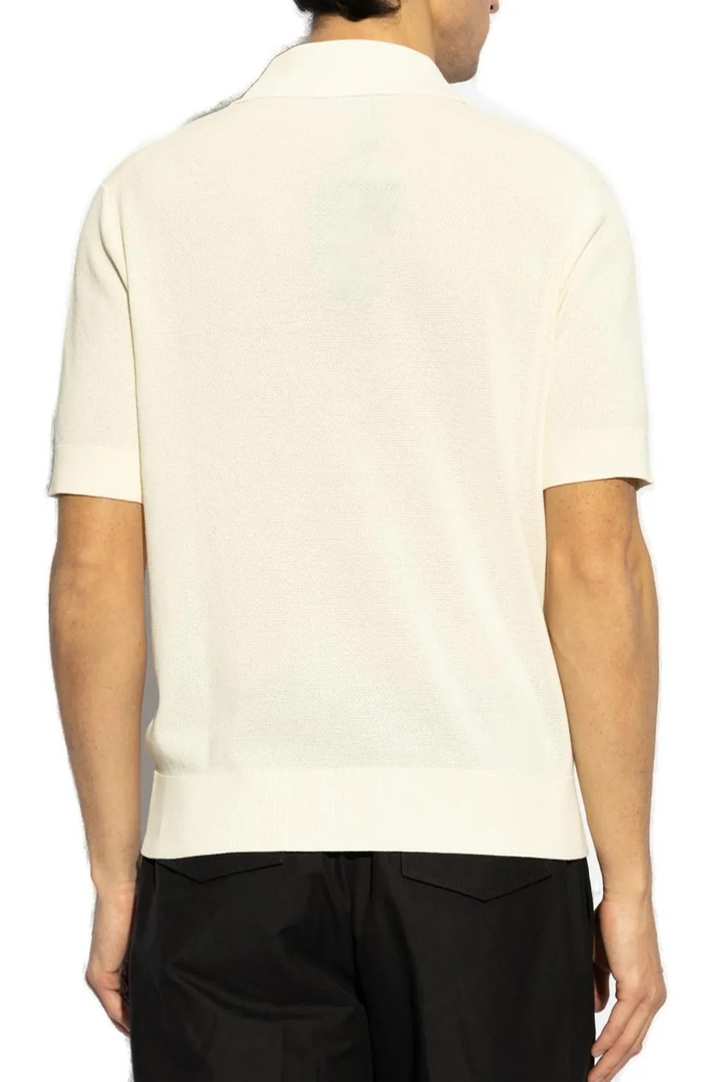 Dolce & Gabbana Logo Tag Polo Shirt