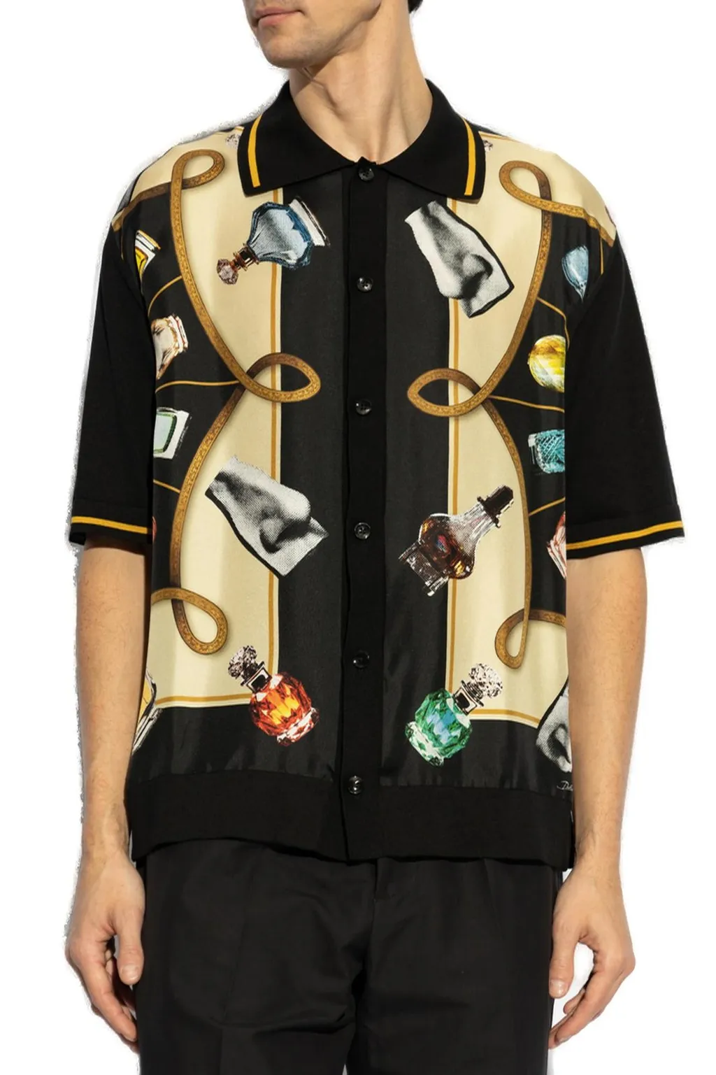 Dolce & Gabbana Perfume Printed Shirt