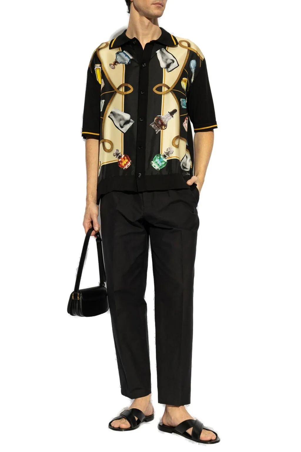 Dolce & Gabbana Perfume Printed Shirt