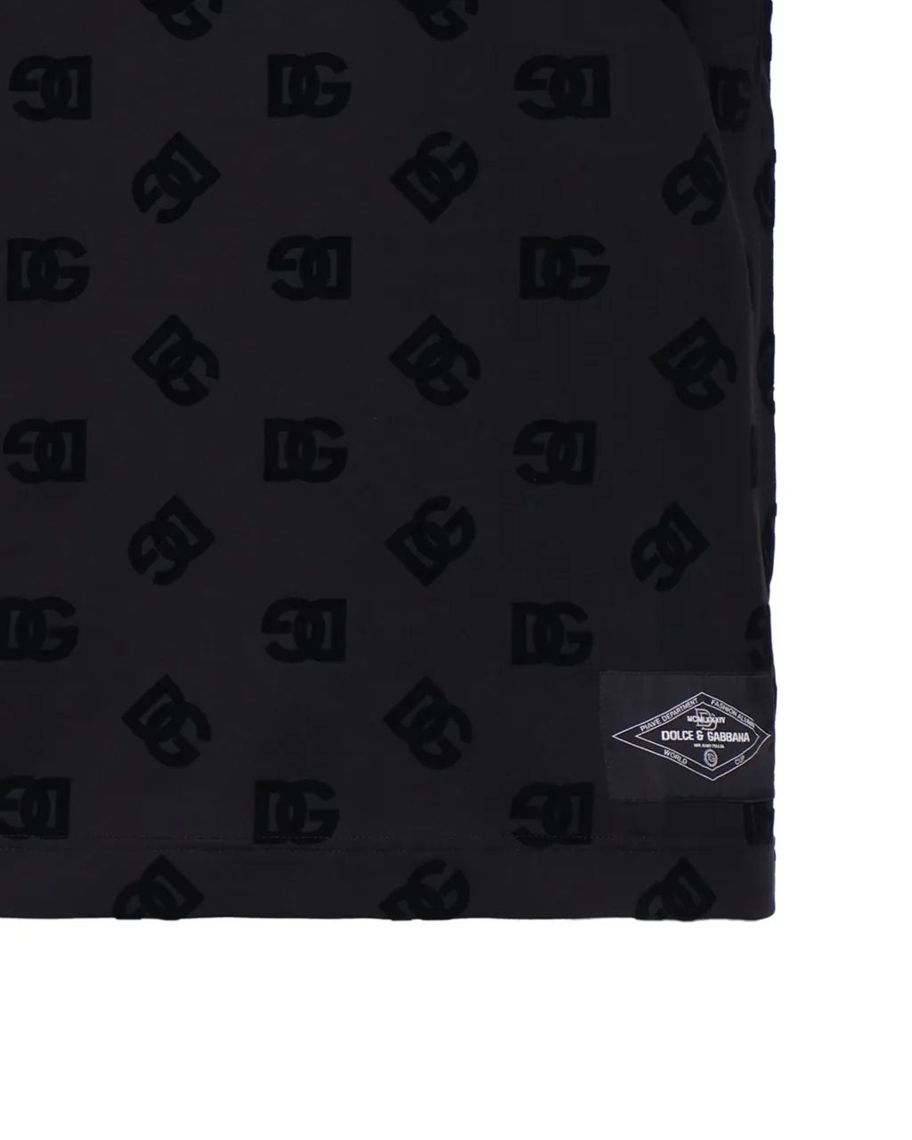 Dolce & Gabbana Logo Patch Crewneck T-Shirt