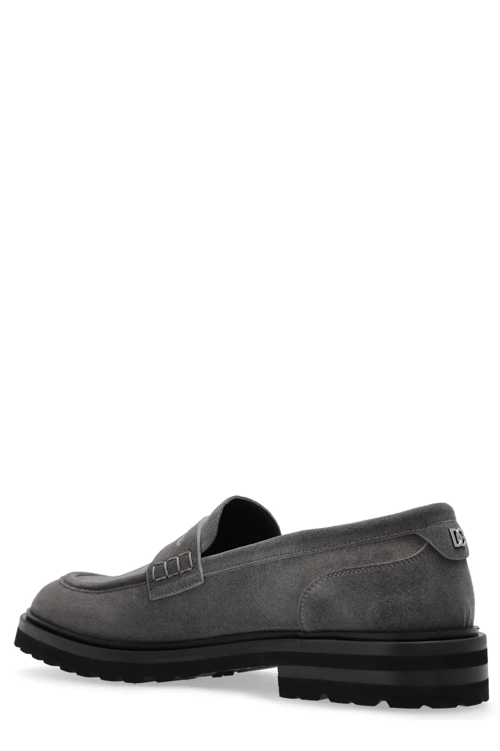 Dolce & Gabbana Round Toe Loafers