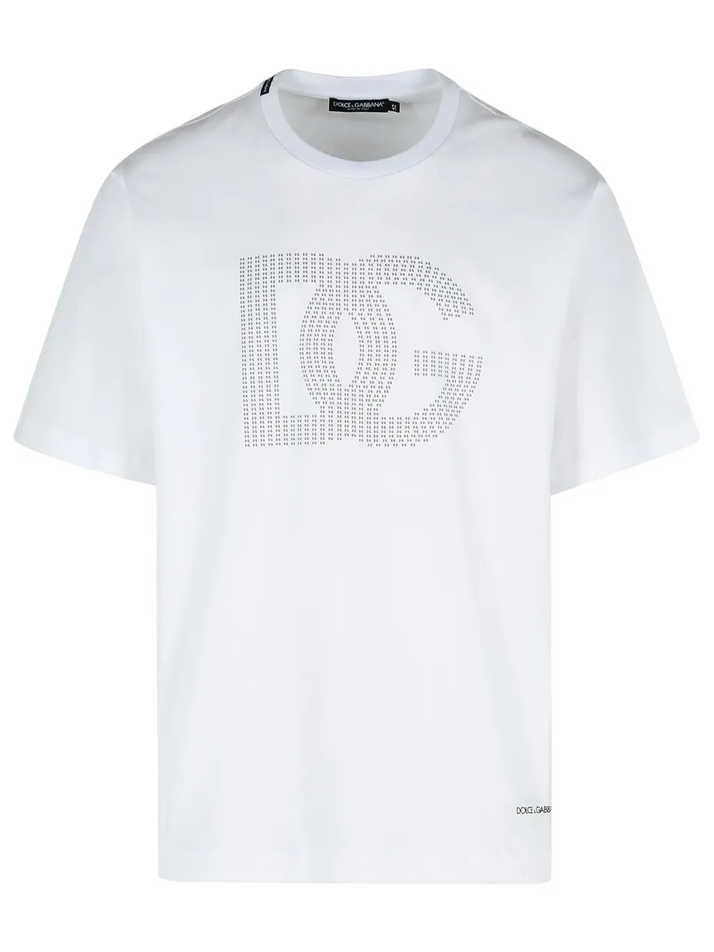 Dolce & Gabbana Dg Logo Printed Crewneck T-Shirt