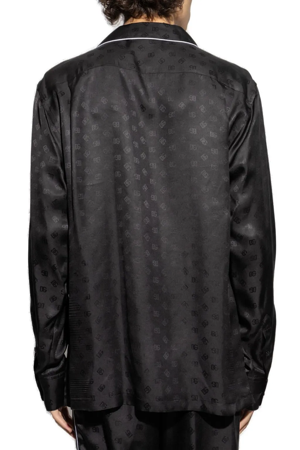 Dolce & Gabbana Dg Jacquard Long-Sleeved Shirt