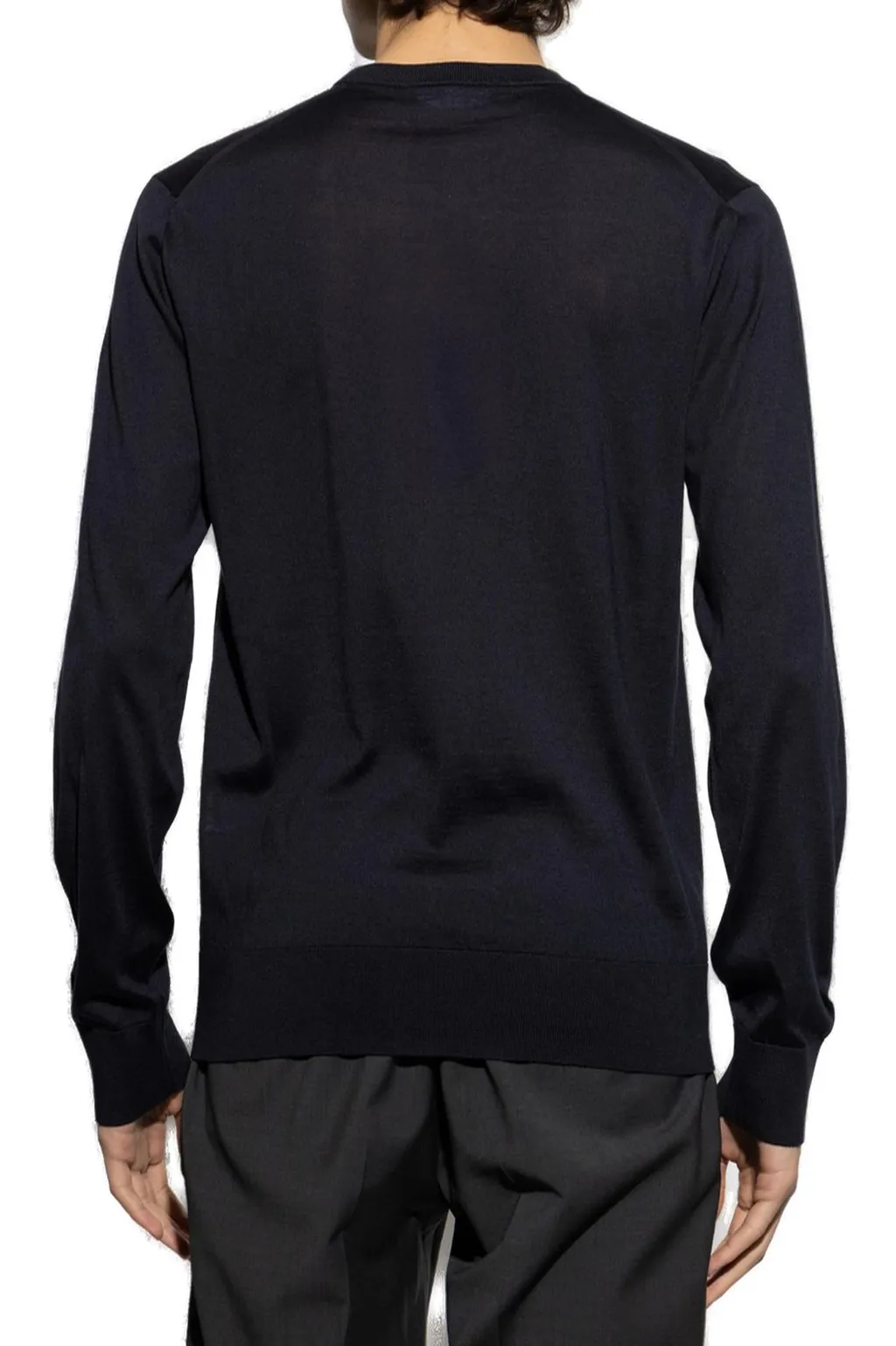 Dolce & Gabbana Logo Embroidered Crewneck Jumper