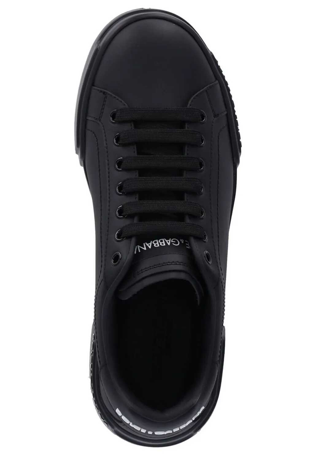 Dolce & Gabbana Logo Embossed Portofino Sneakers