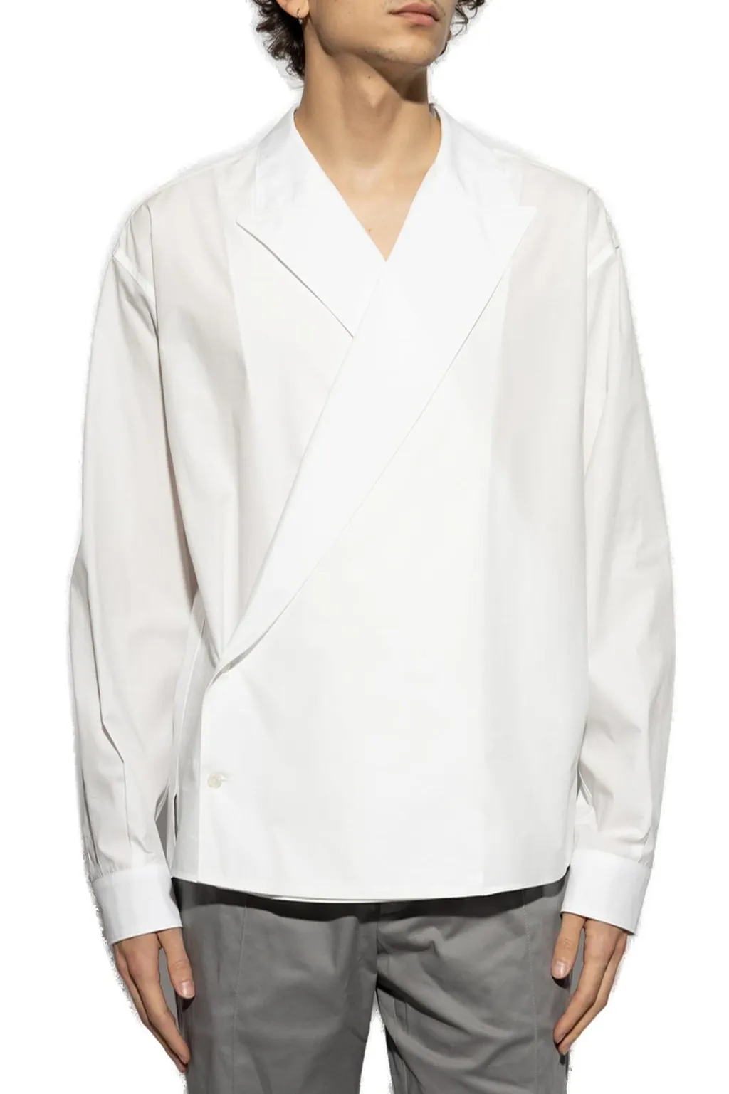Dolce & Gabbana Oversize Wrap Fastened Shirt