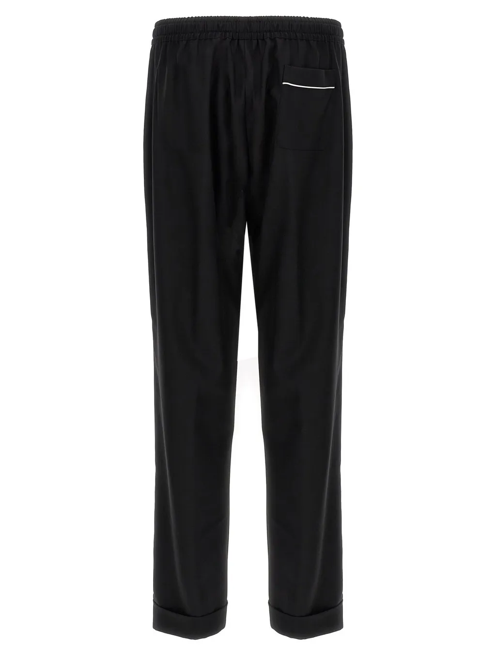 Dolce & Gabbana Piping Detailed Pajama Pants
