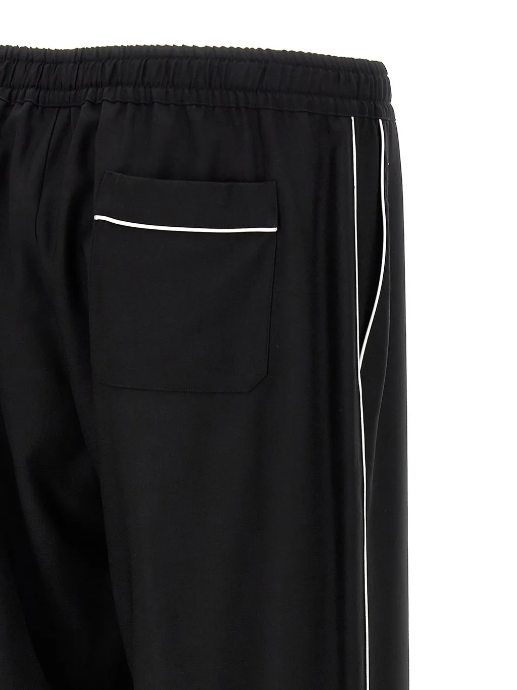 Dolce & Gabbana Piping Detailed Pajama Pants