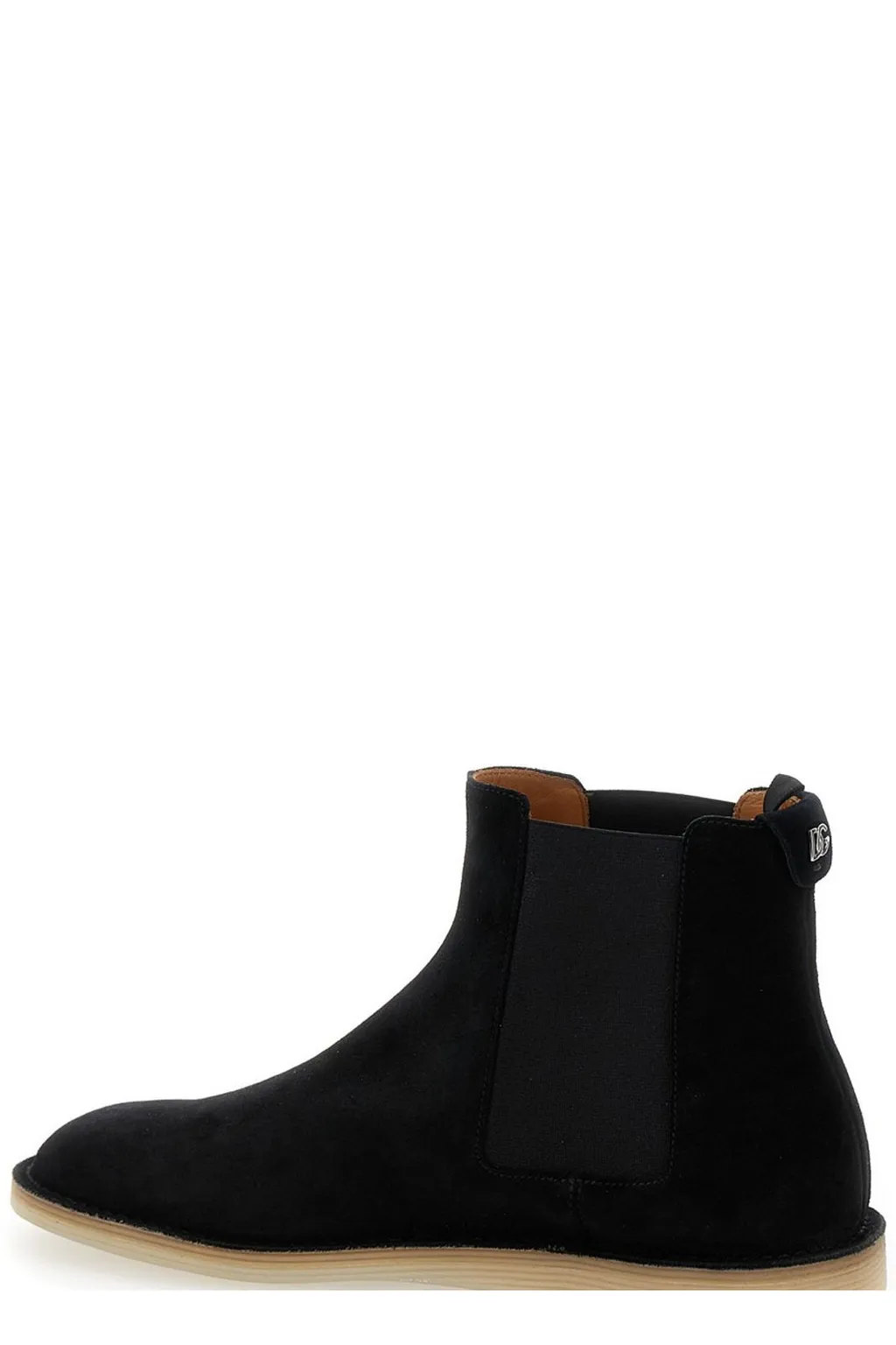 Dolce & Gabbana Round Toe Chelsea Boots