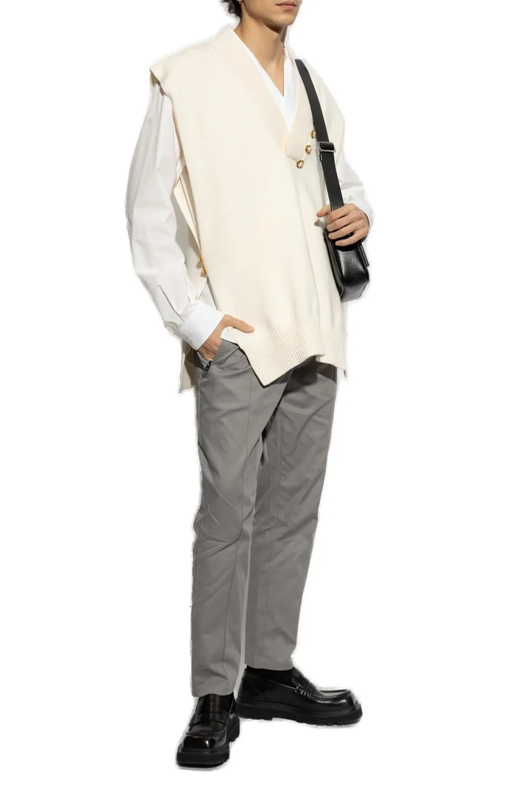 Dolce & Gabbana V-Neck Knitted Vest