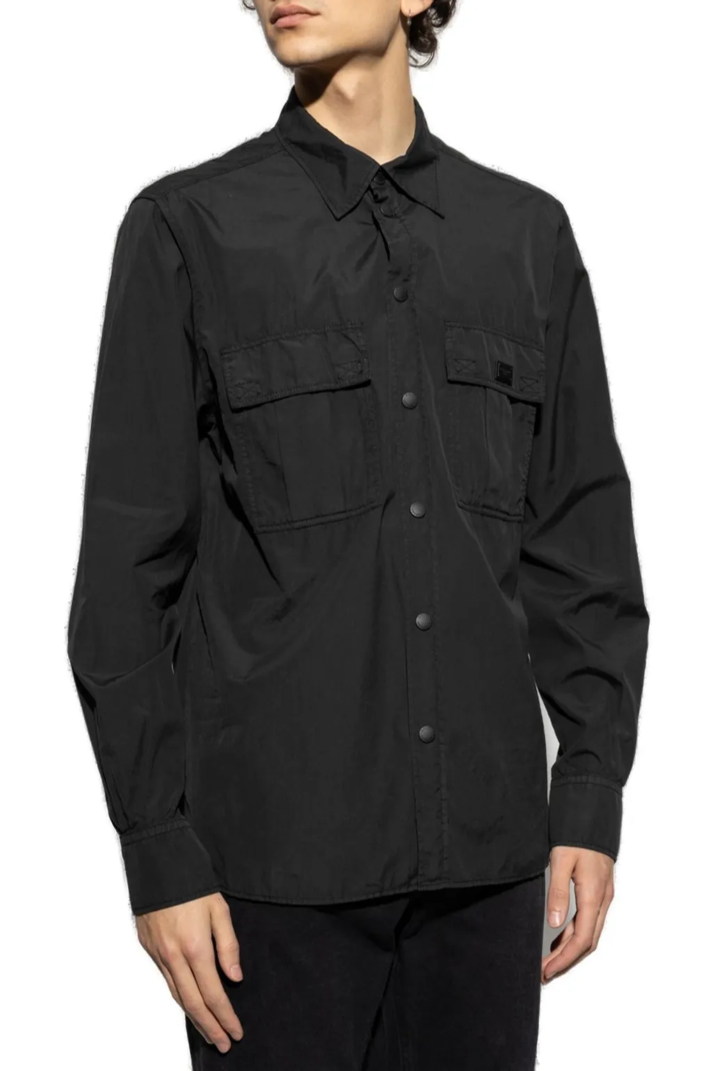 Dolce & Gabbana Logo Plaque Shirt