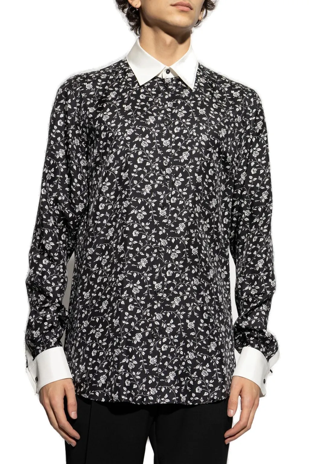 Dolce & Gabbana Floral Printed Shirt