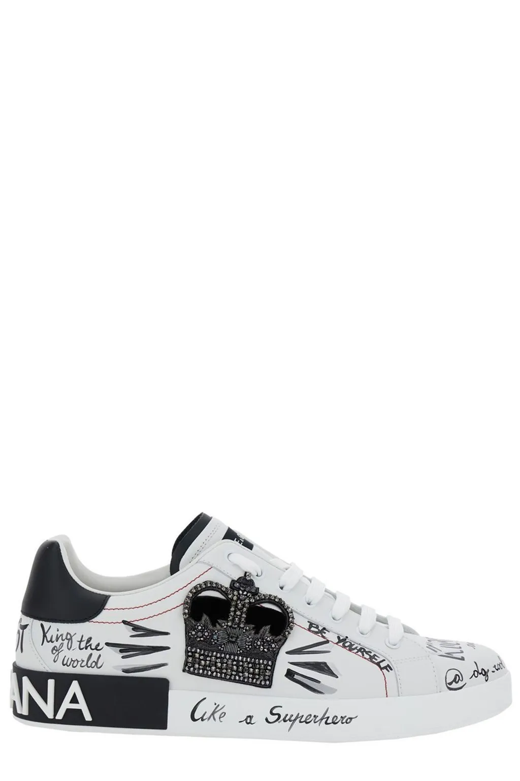 Dolce & Gabbana Graphic Printed Low-Top Sneakers