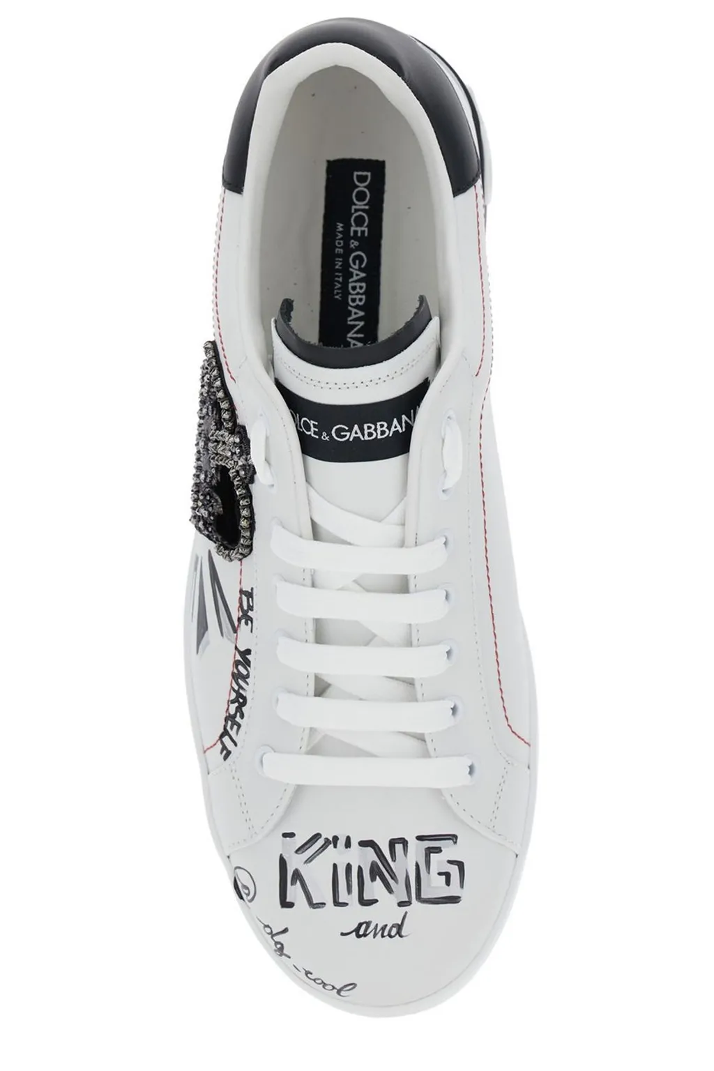 Dolce & Gabbana Graphic Printed Low-Top Sneakers