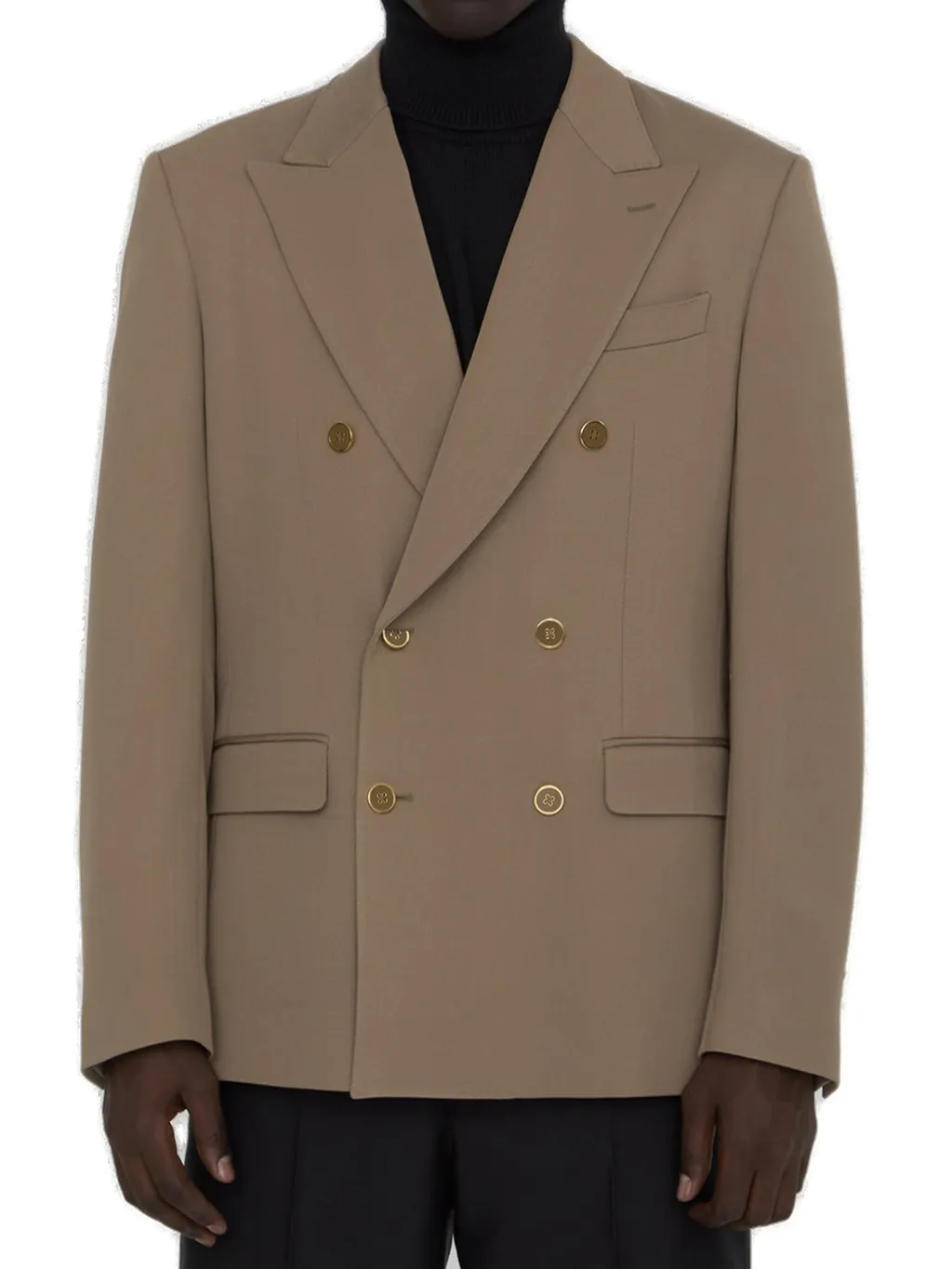 Dolce & Gabbana Double-Breasted Gabardine Jacket