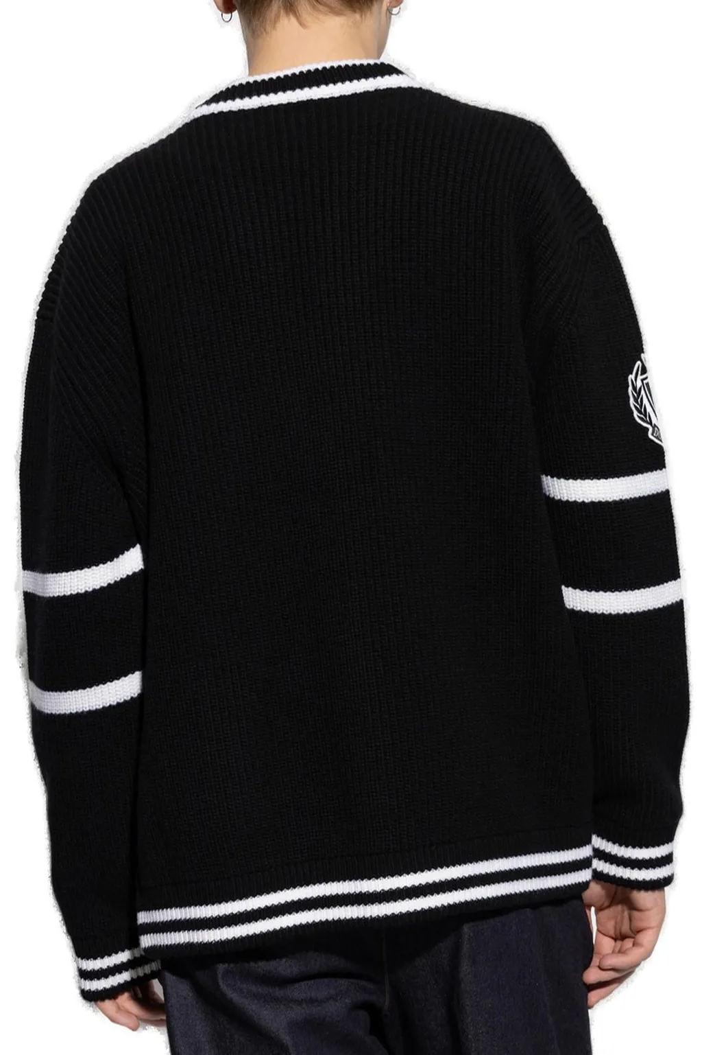 Dolce & Gabbana Dg Logo Embroidered Cardigan