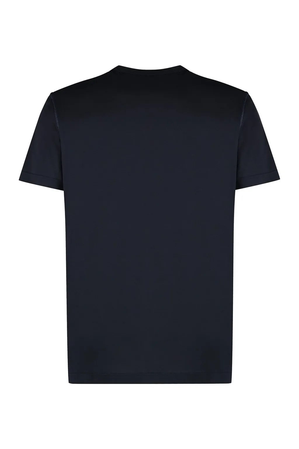 Dolce & Gabbana Logo Patch V-Neck T-Shirt